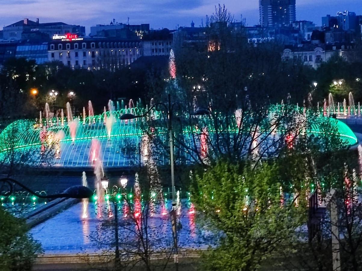 L'Imerald Ultra-Central Apartment-Artesian Fountains View Бухарест Екстер'єр фото